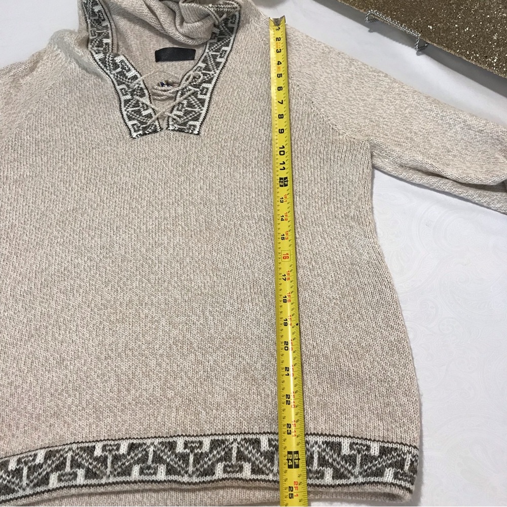Alpaca Hoodie From Peru Sz Small - Picture 6 of 10